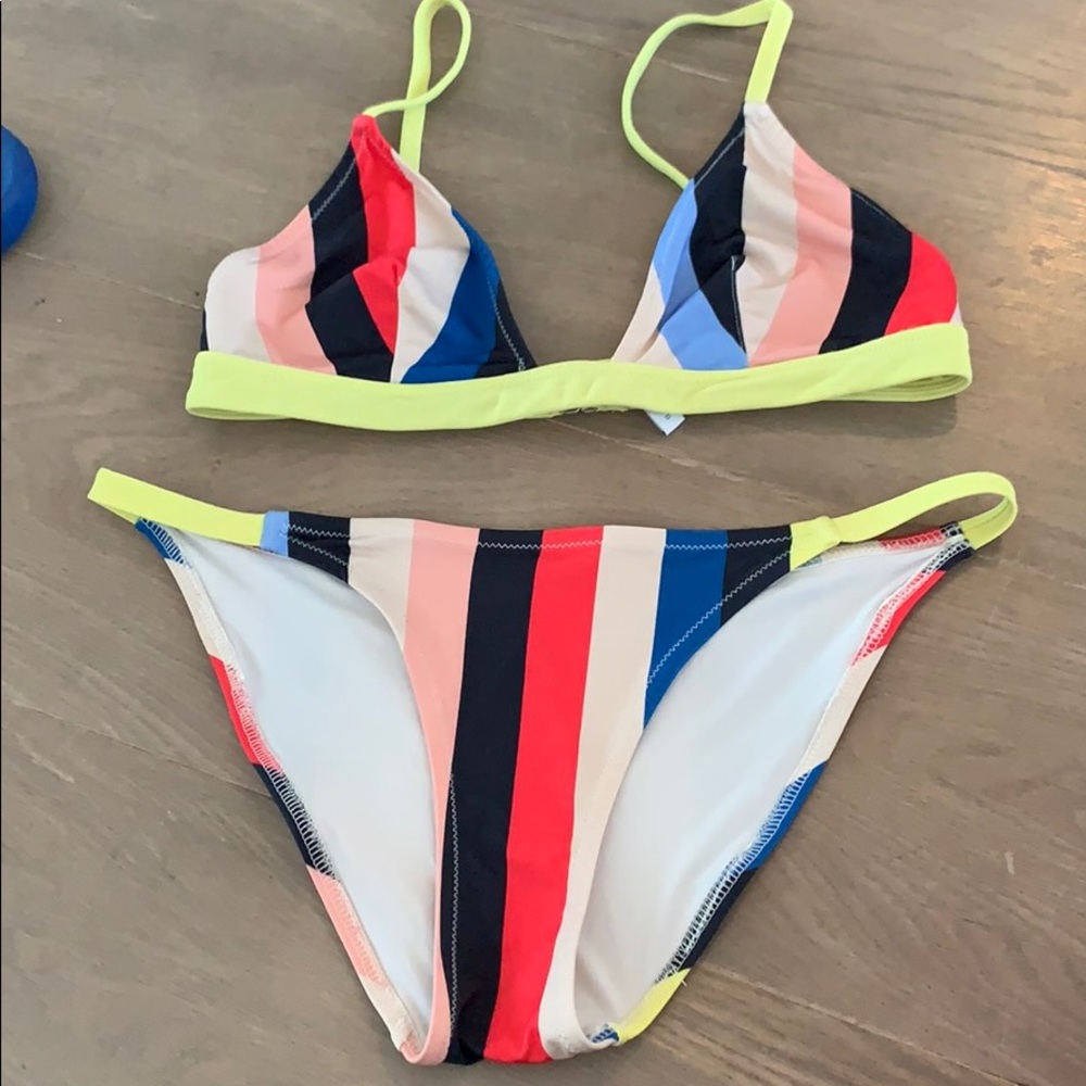 Solid & Striped Rainbow Morgan Bikini
